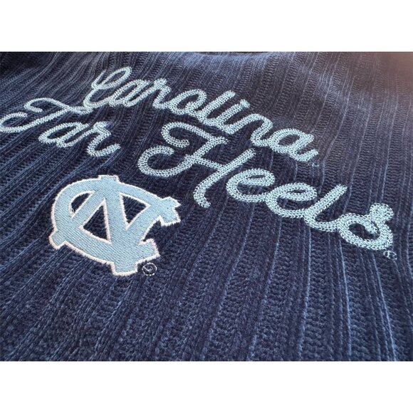 Concepts Sport Women's Velour Hoodie & Joggers SET - Navy "Carolina Tar Heels" S - Picture 4 of 10